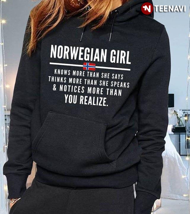 Norwegian Girl Knows More Than She Says Thinks More Than She Speaks