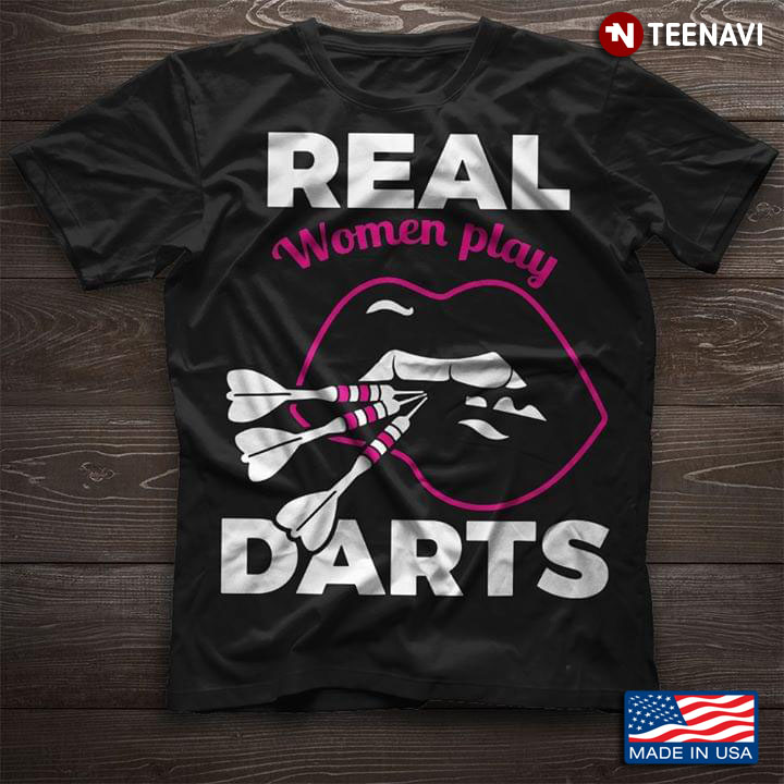 Darts Lips Real Women Play Darts