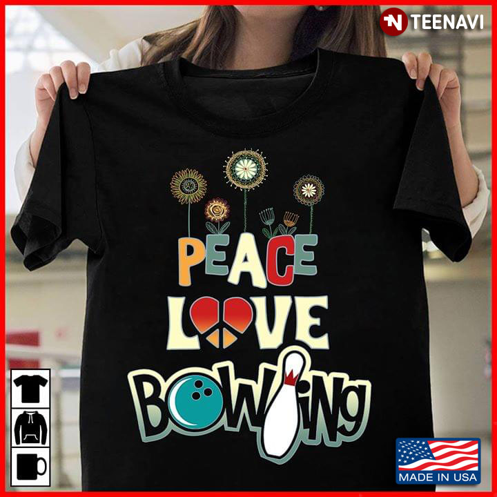 Bowling Peace Love Bowling
