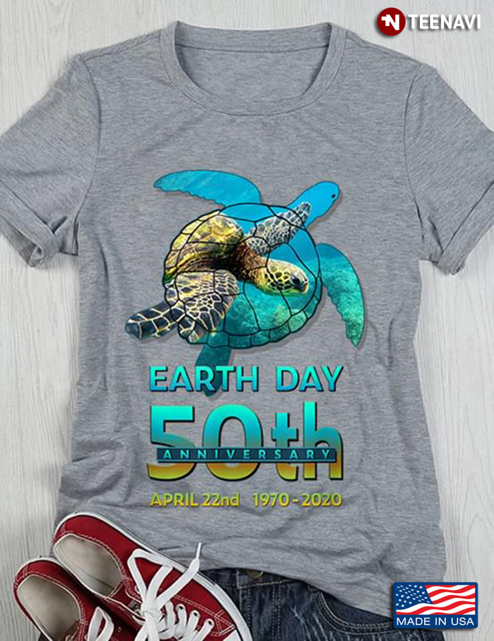 Turtle Earth Day 50th Anniversary April 22nd 1970-2020
