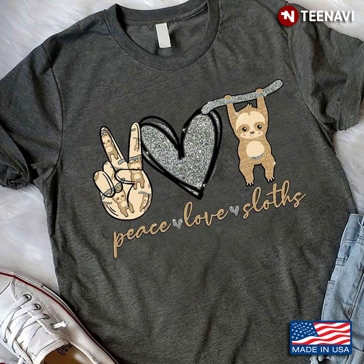 Peace Love Sloth