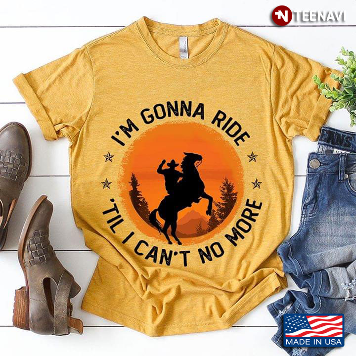 Old Town Road I'm Gonna Ride 'til I Can't No More Horse Riding