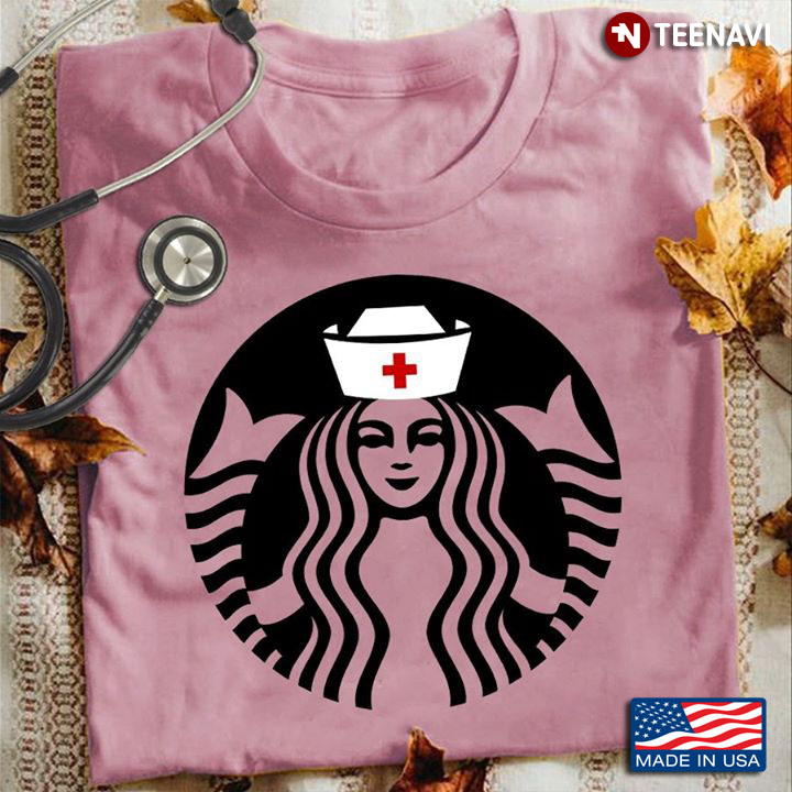 Starbucks Coffee Logo Mashup Nurse Coronavirus Pandemic