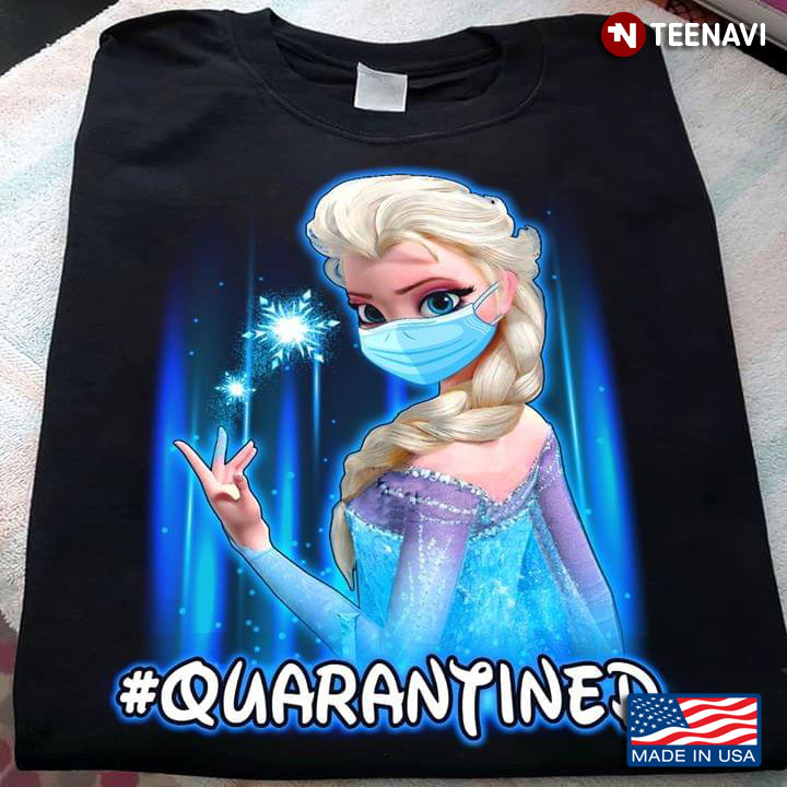 Elsa Frozen #Quanrantined Coronavirus Pandemic