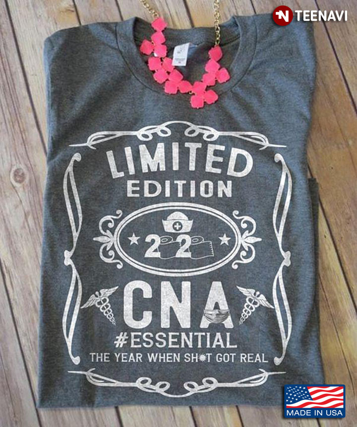 Limited Edition 2020 CNA #Essential The Year When Shit Got Real COVID-19