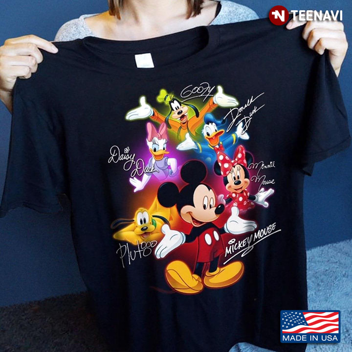 Disney Goofy Donald Duck Minnie Mouse Mickey Mouse Pluto Daisy Duck