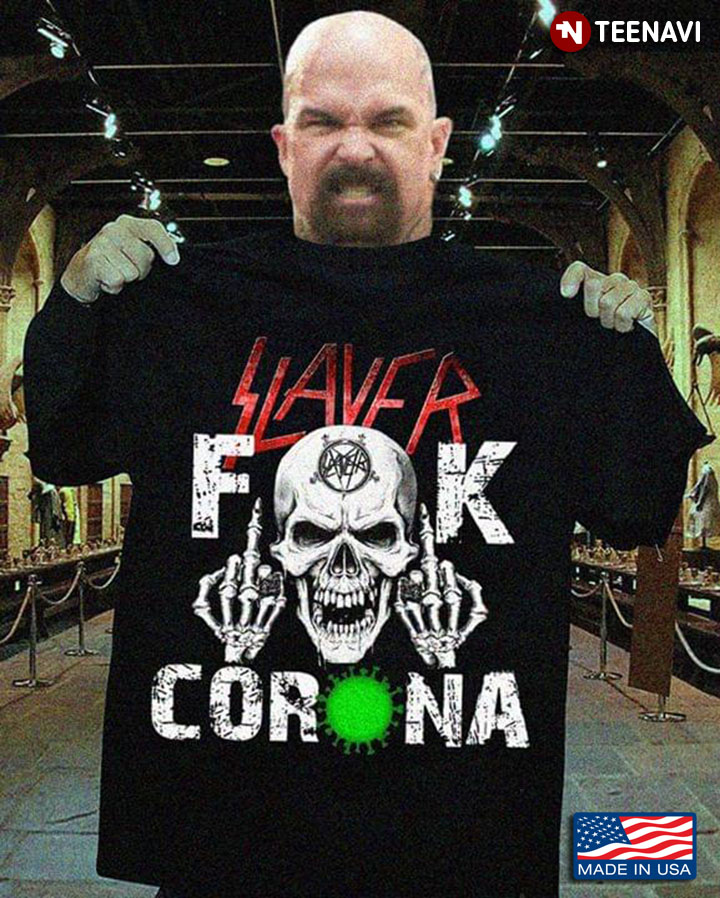 Skull Fuck Corona T-Shirt - TeeNavi