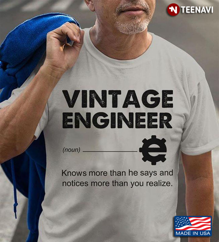 Vintage Engineer Knows More Than He Says And Notice More Than You Realize