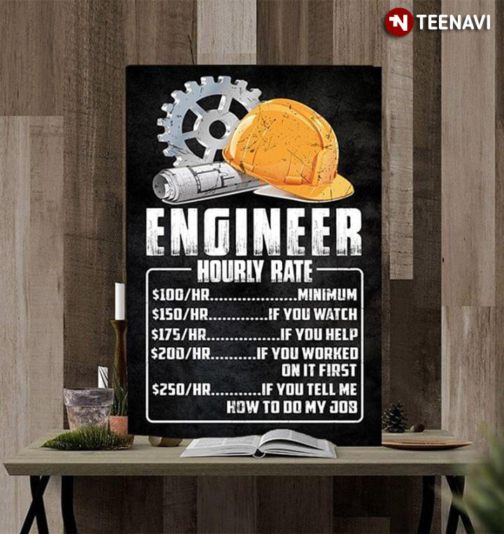 Funny Engineer Hourly Rate