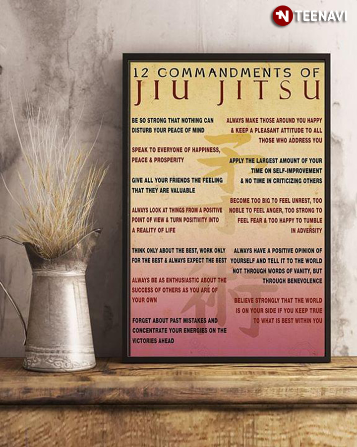 12 Commandments Of Jiu-Jitsu