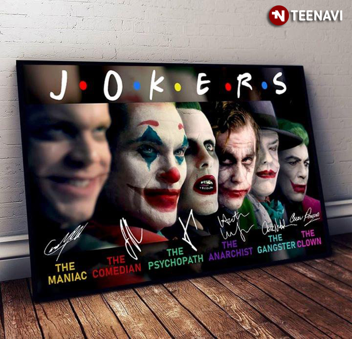 F.R.I.E.N.D.S TV Show All Jokers With Signatures