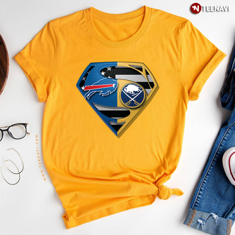 Buffalo Bills And Buffalo Sabres Superman