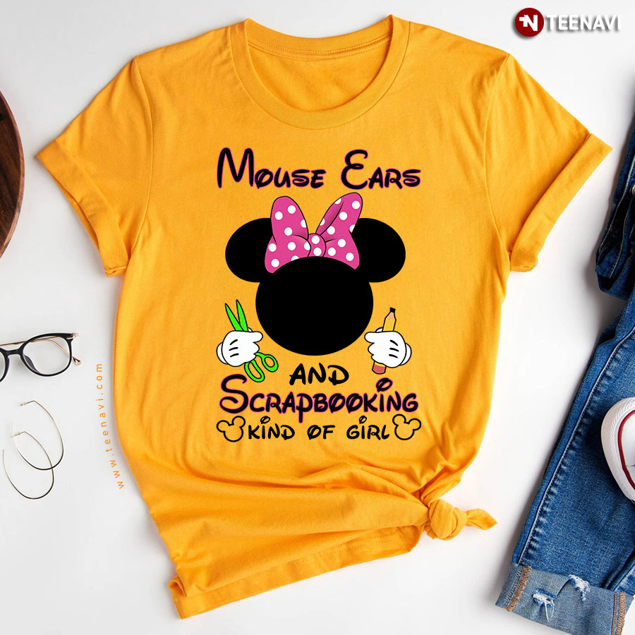 Mickey Mouse Ears And Scrapbooking Kind Of Girl