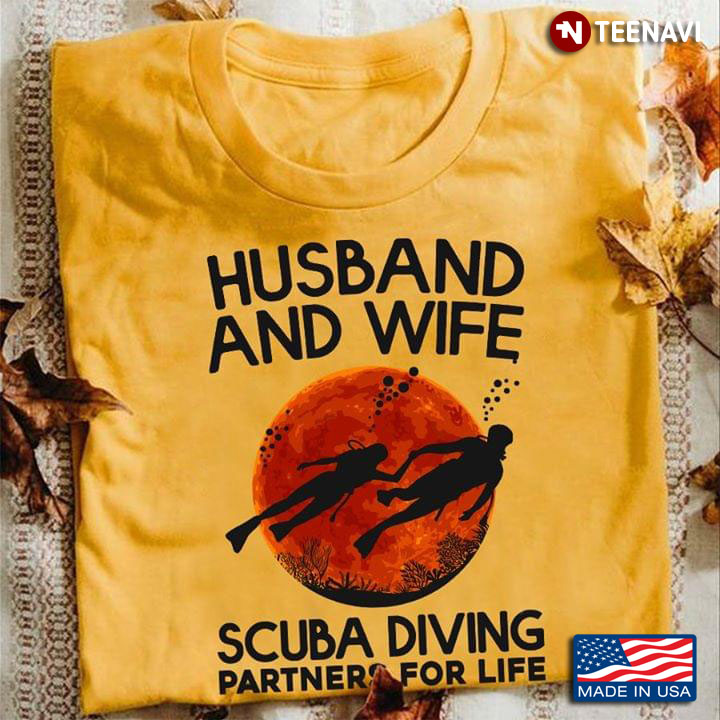Husband And Wife Scuba Diving Partner For Life