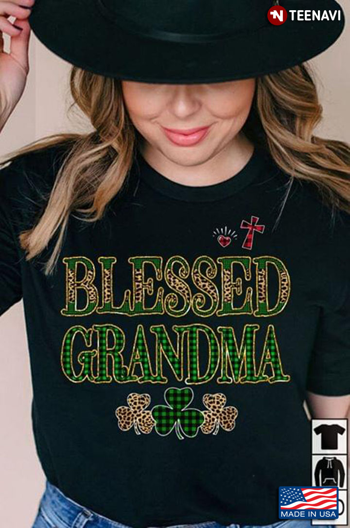Blessed Grandma Shamrock St. Patrick’s Day