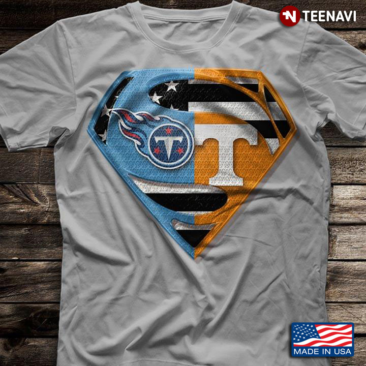 Tennessee Titans And Tennessee Volunteers Superman