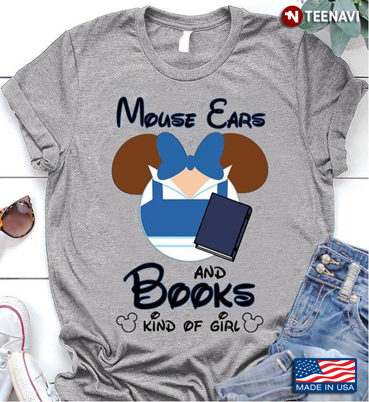 Mouse Ears And Books Kind Of Girl