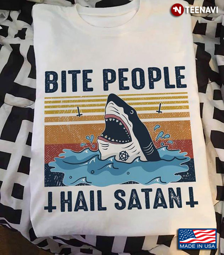 Shark Bite People Hail Satan