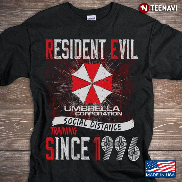 Resident Evil Umbrella Corporation Social Distance Training Since 1996