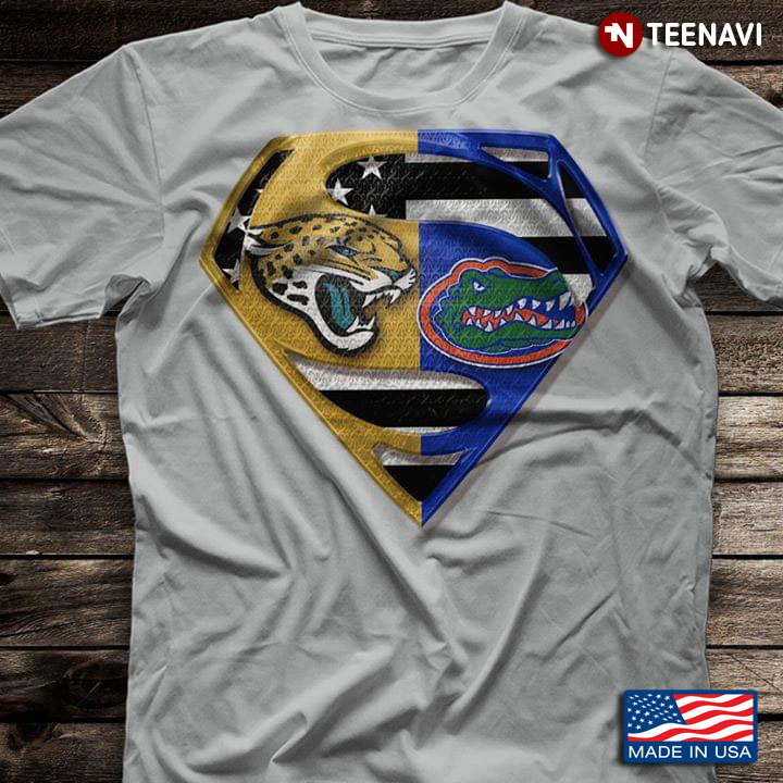 Jacksonville Jaguars And Florida Gators Superman