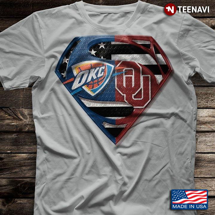 Oklahoma City Thunder And Oklahoma Sooners Superman