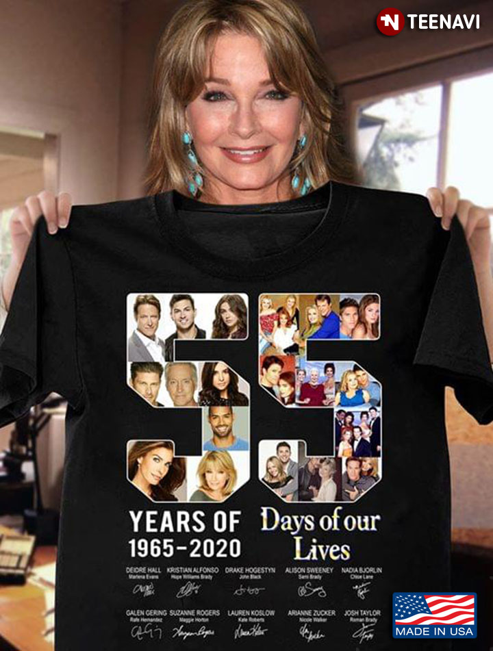 55 Years Of Days of Our Lives 1965-2020 Signatures