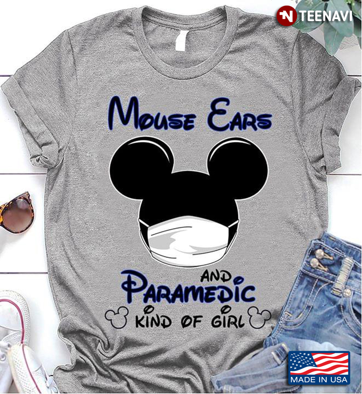 Mickey Mouse Ears And Paramedic Kind Of Girl