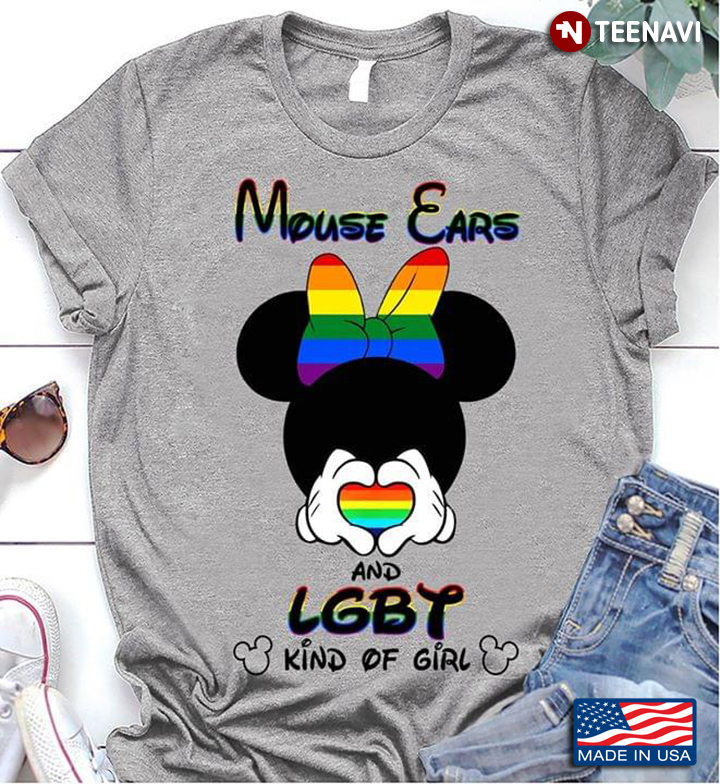 Minnie Mouse Ears And LGBT Kind Of Girl