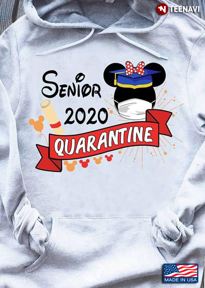 Minnie Mouse Graduation Senior 2020 Quarantine Coronavirus Pandemic