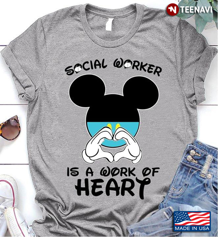 Mickey Mouse Social Worker Is A Work Of Heart
