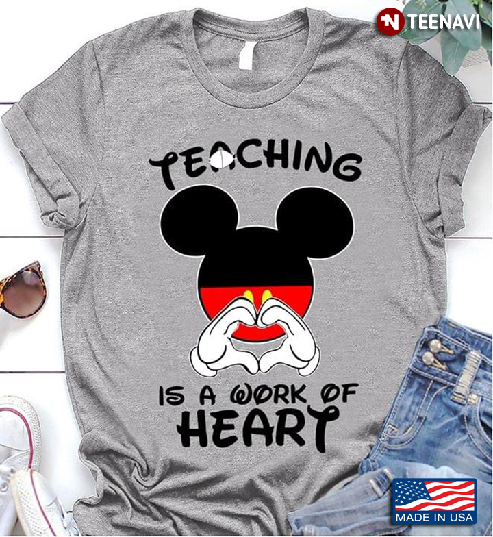 Mickey Mouse Teaching Is A Work Of Heart