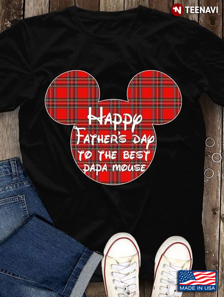 Happy Father's Day To The Best Papa Mouse