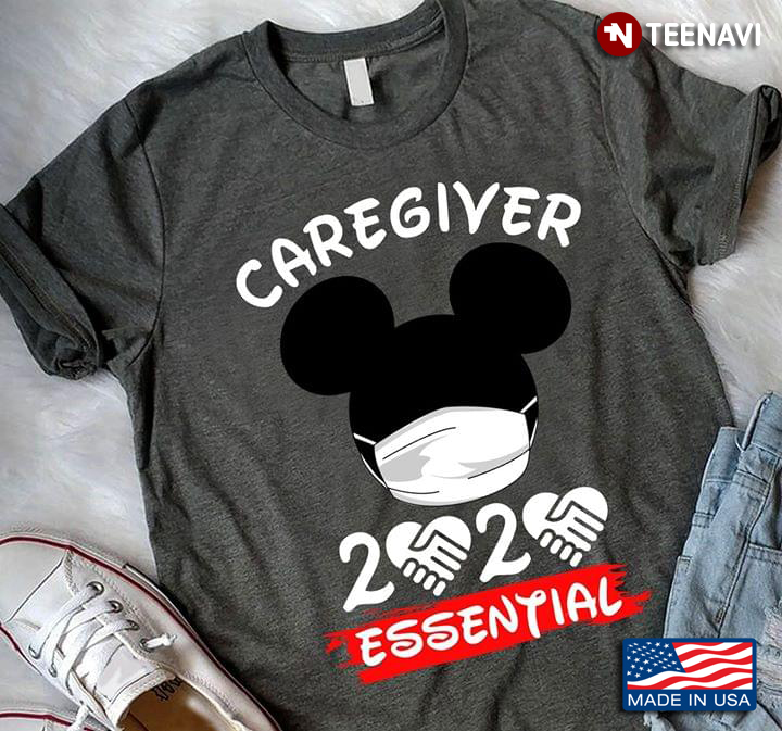 Caregiver Mickey Mouse 2020 Essential Coronavirus Pandemic