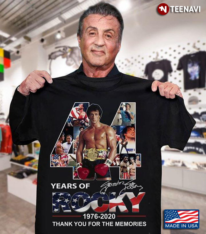 44 Years Of Rocky 1976-2020 Thank You For The Memories