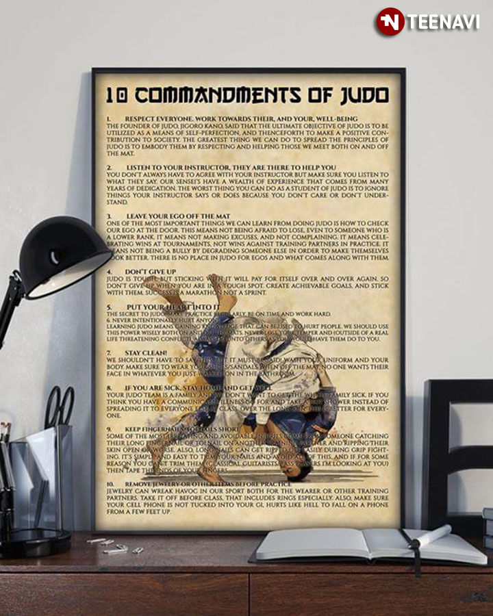 10 Commandments Of Judo