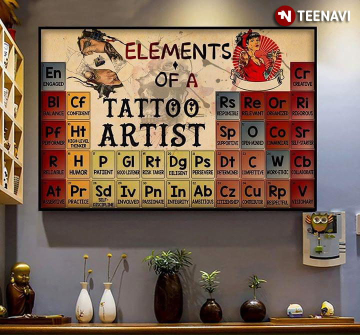 Funny Elements Of A Tattoo Artist