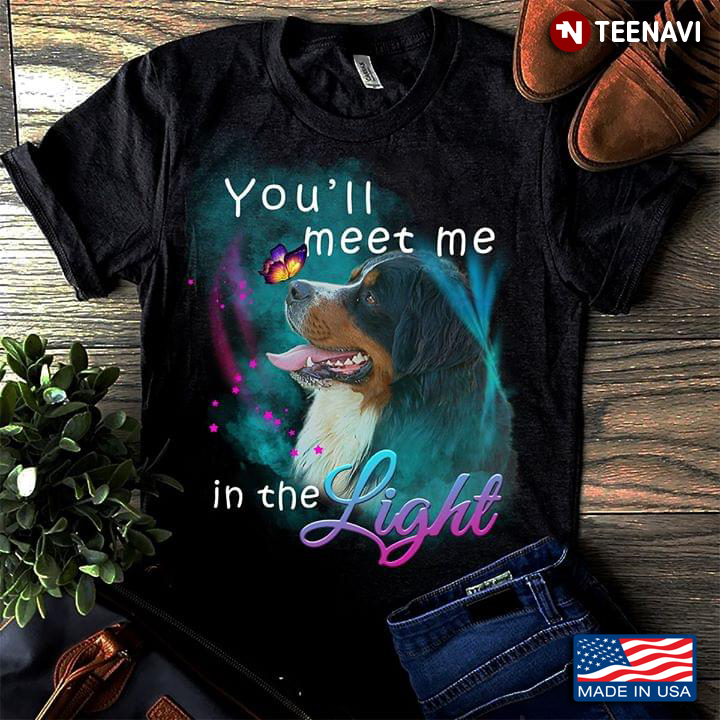 Bernese Mountain Dog You'll Meet Me In The Light