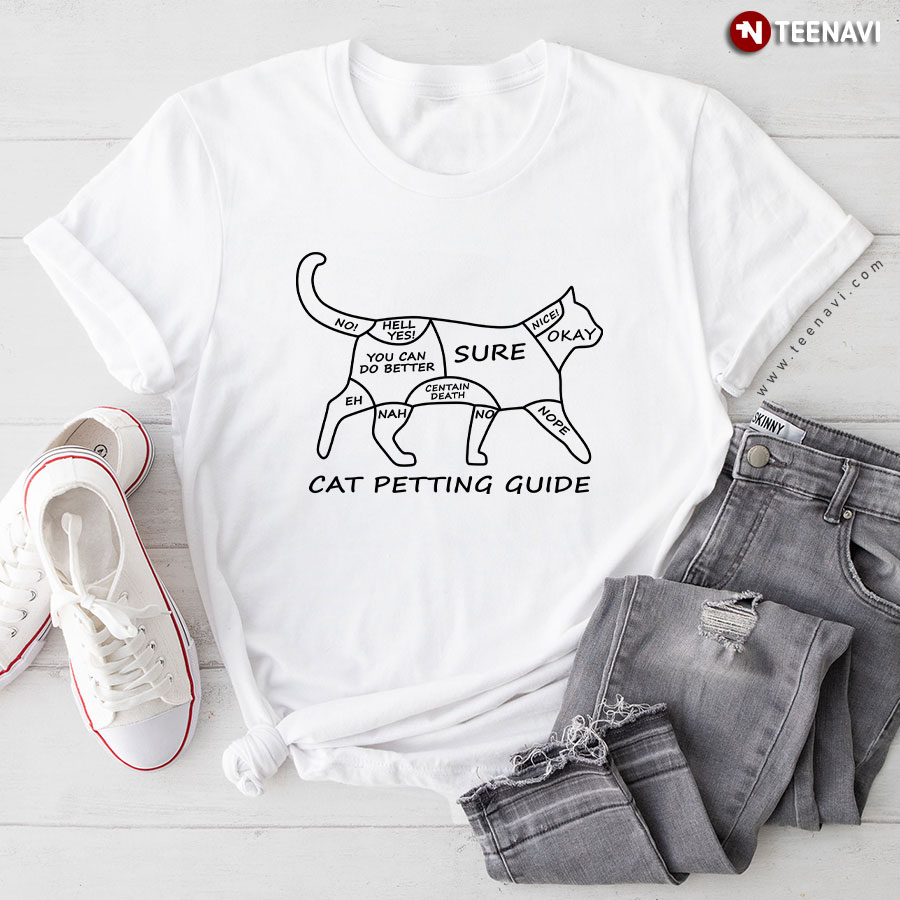 Cat Petting Guide T-Shirt