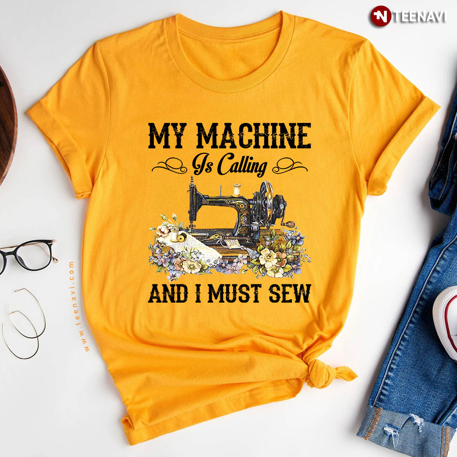 My Machine Is Calling Ans I Must Sew
