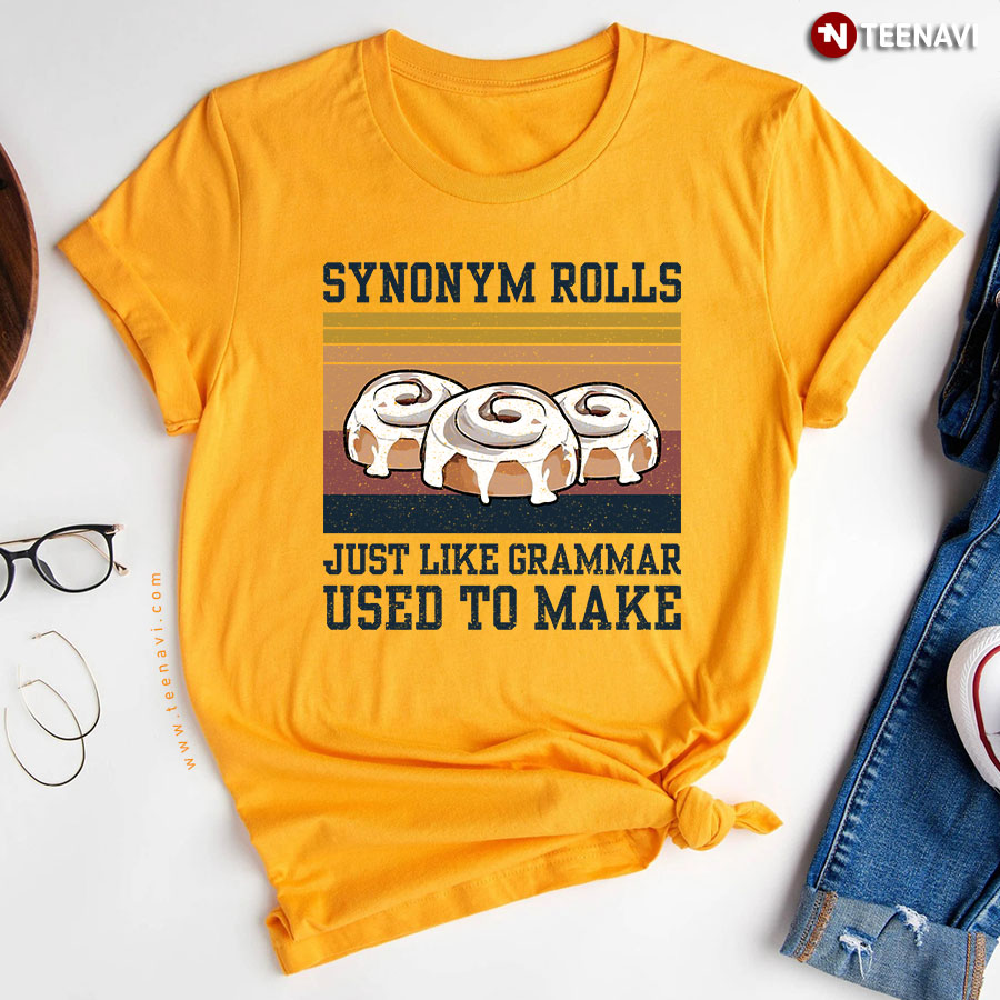 Vintage Synonym Rolls Just Like Grammar Used To Make