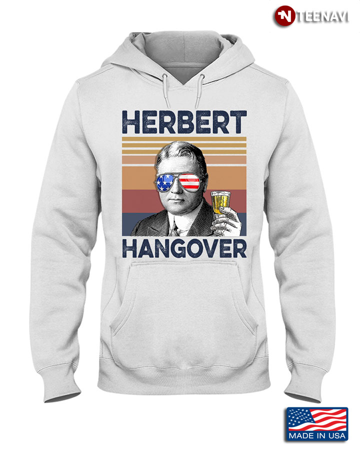 Herbert Hangover Beer Drinking The 4th Of July American Independence Day