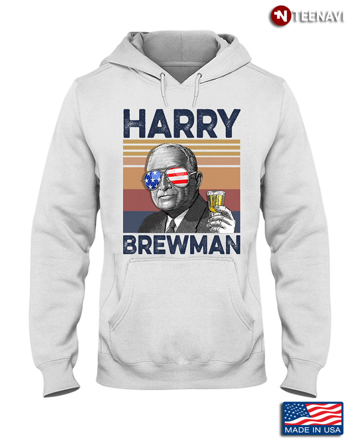 Harry Brewman Beer Drinking The 4th Of July American Independence Day