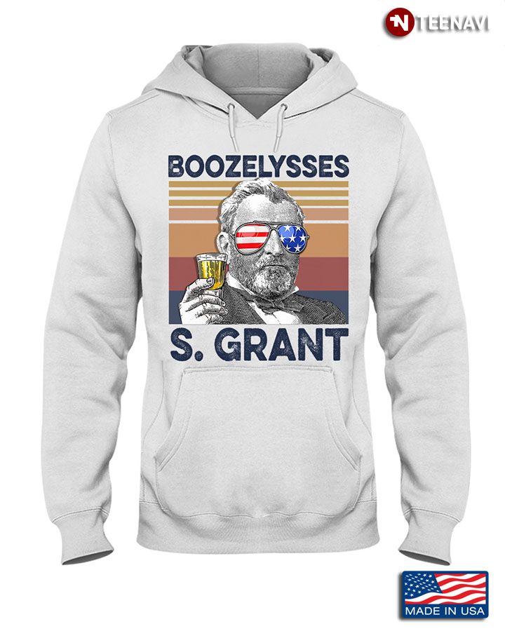 Boozelysses S. Grant Beer Drinking The 4th Of July American Independence Day
