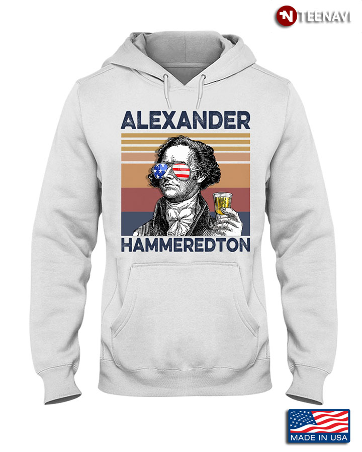 Alexander Hammeredton Beer Drinking The 4th Of July American Independence Day