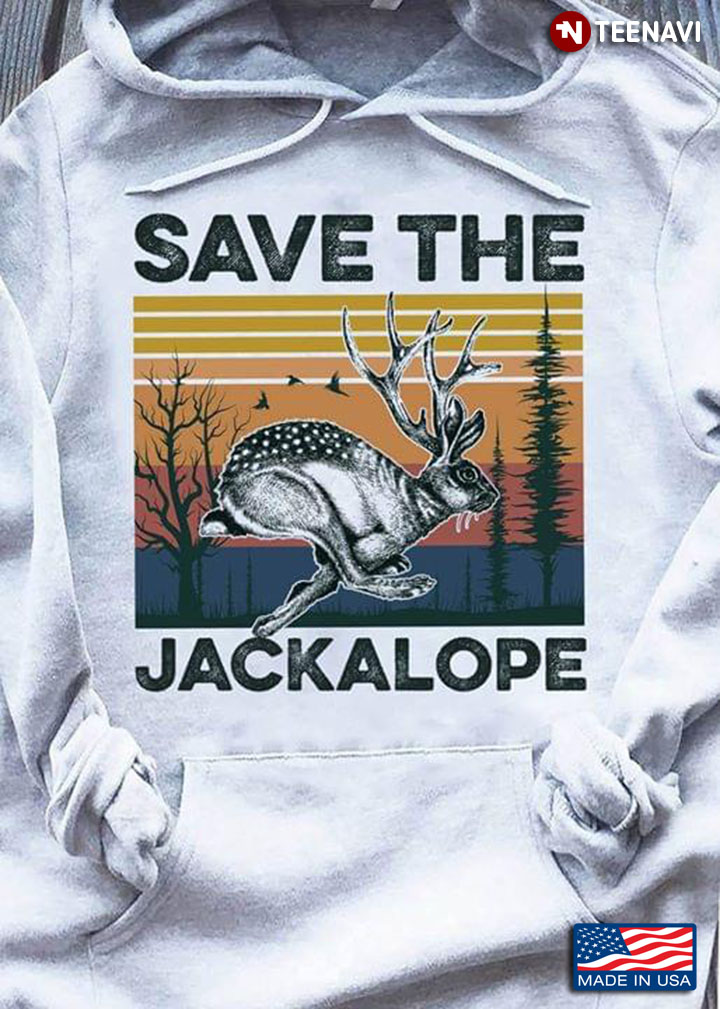Save The Jackalope Vintage