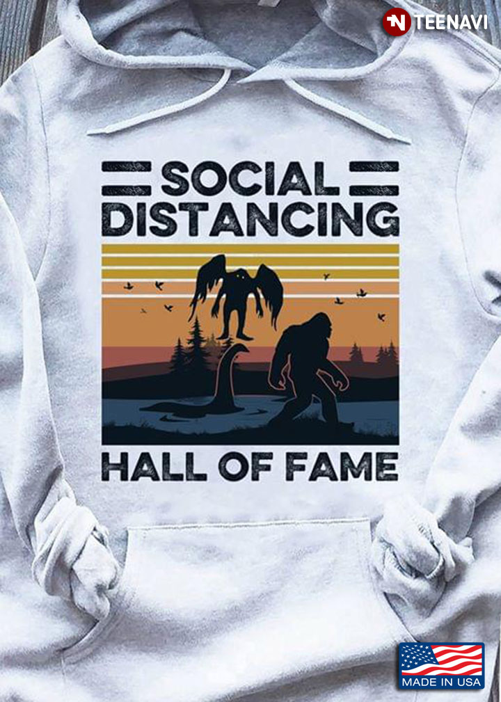 Social Distancing Hall Of Fame Bigfoot