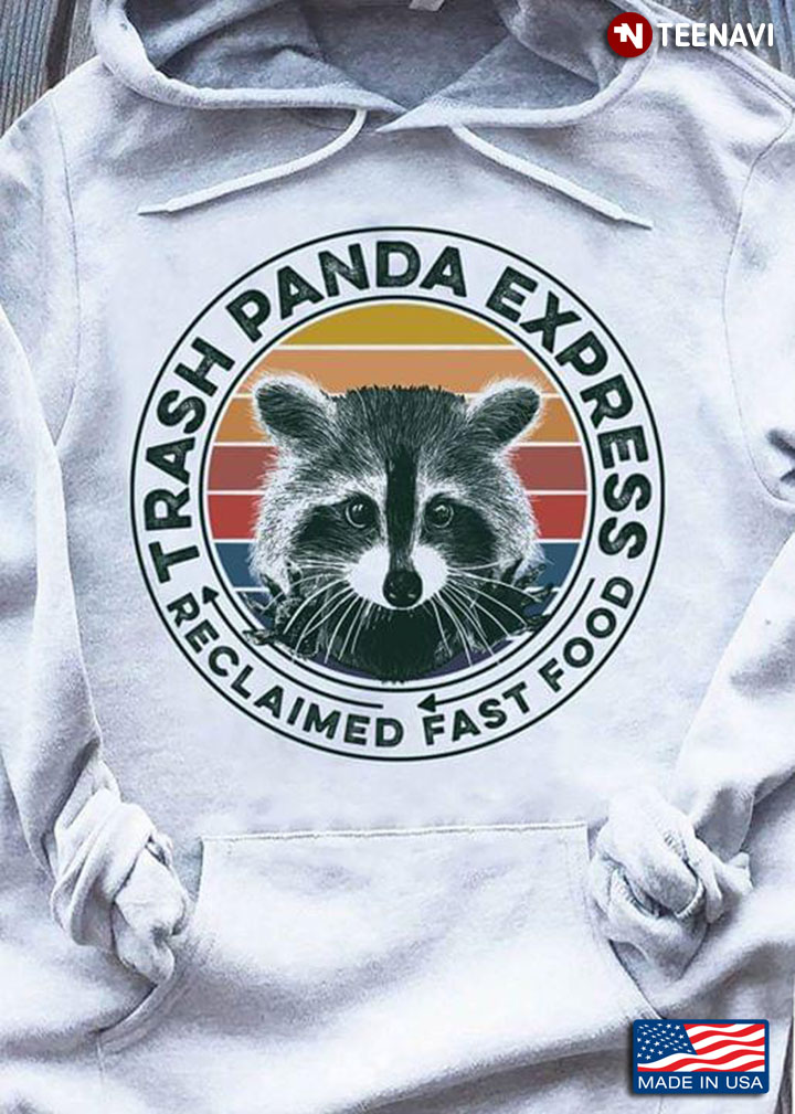 Trash Panda Express Reclaimed Fast Food Raccoon