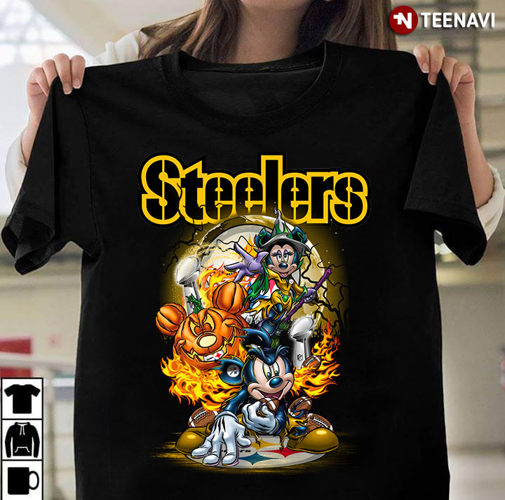 steelers mickey mouse shirt