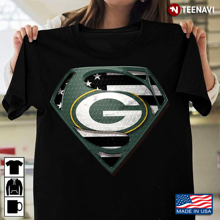 Green Bay Packers Superman Flag The 4th Of July