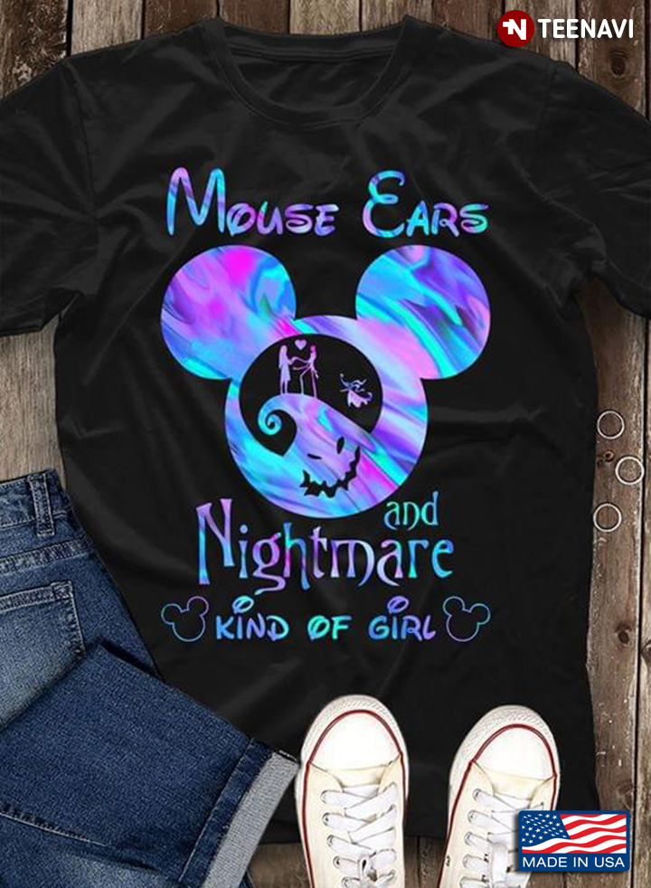 Disney Mickey Mouse Ears An Nightmare Kind Of Girl
